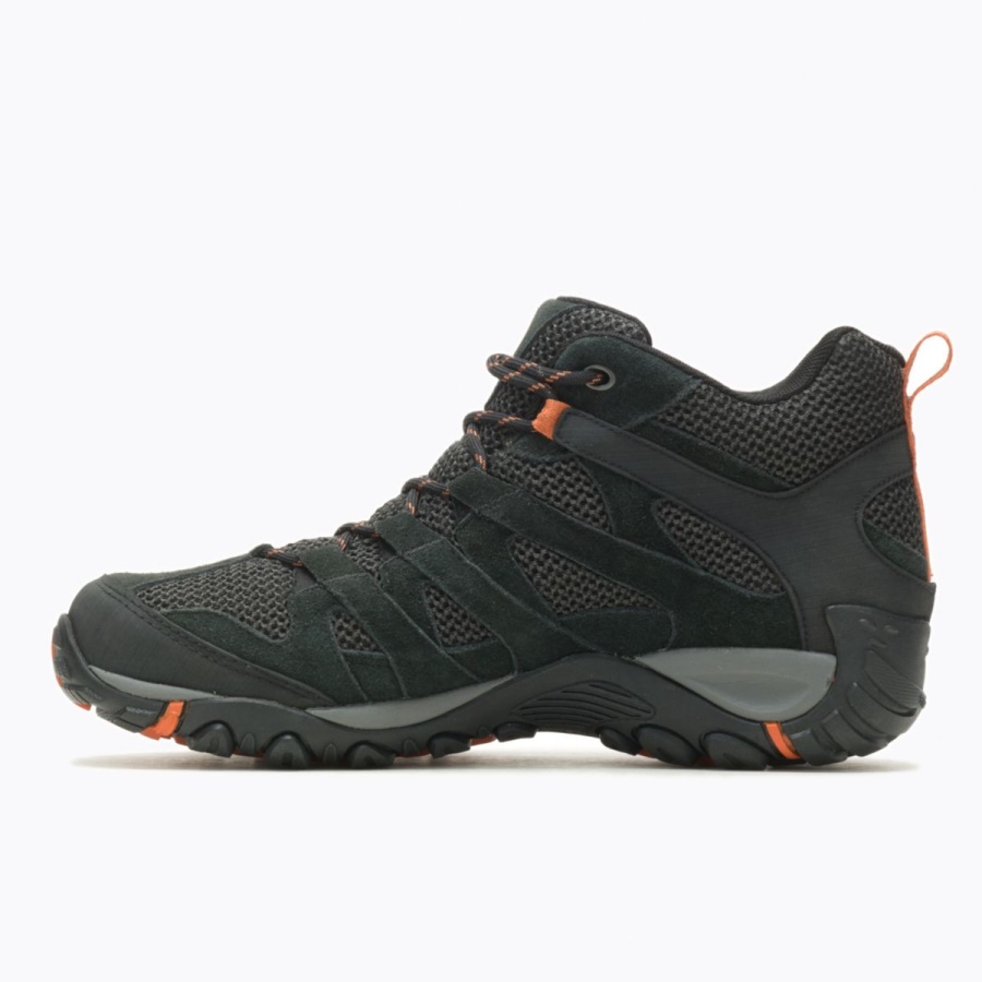 Merrell Hombre Alverstone Mid Gore-tex Negro