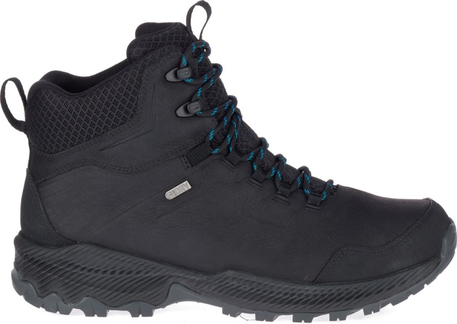 Merrell Hombre Forestbound Mid Impermeable Negro
