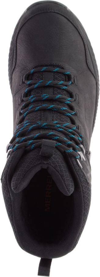 Merrell Hombre Forestbound Mid Impermeable Negro