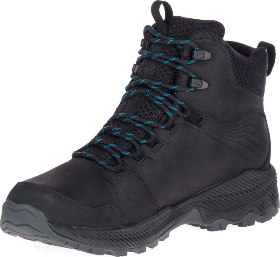 Merrell Hombre Forestbound Mid Impermeable Negro