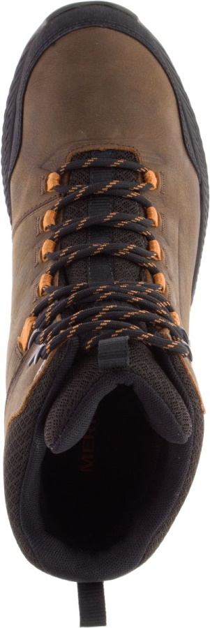 Merrell Forestbound Mid Impermeable Para Hombre Tierra Oscura