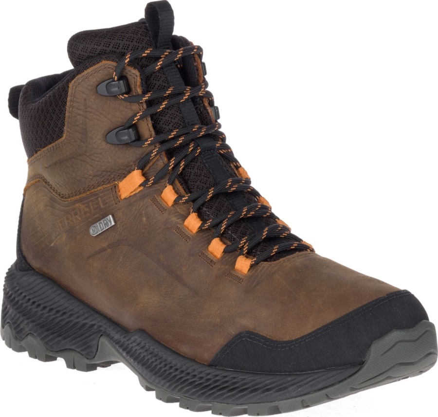 Merrell Forestbound Mid Impermeable Para Hombre Tierra Oscura