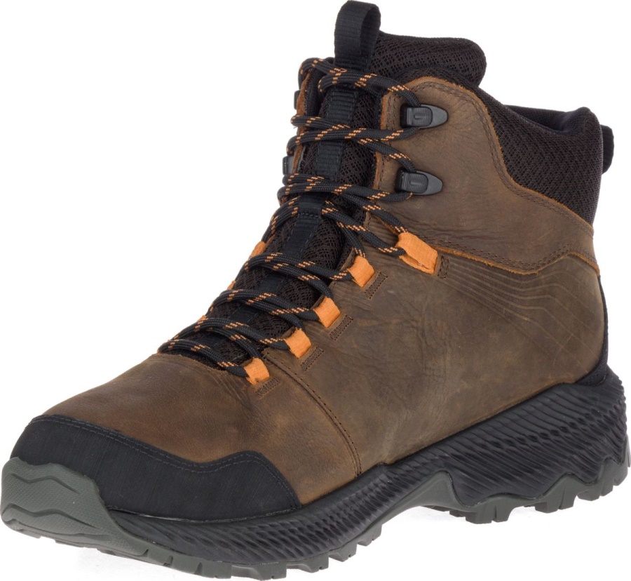 Merrell Forestbound Mid Impermeable Para Hombre Tierra Oscura