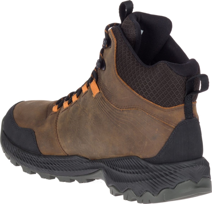 Merrell Forestbound Mid Impermeable Para Hombre Tierra Oscura