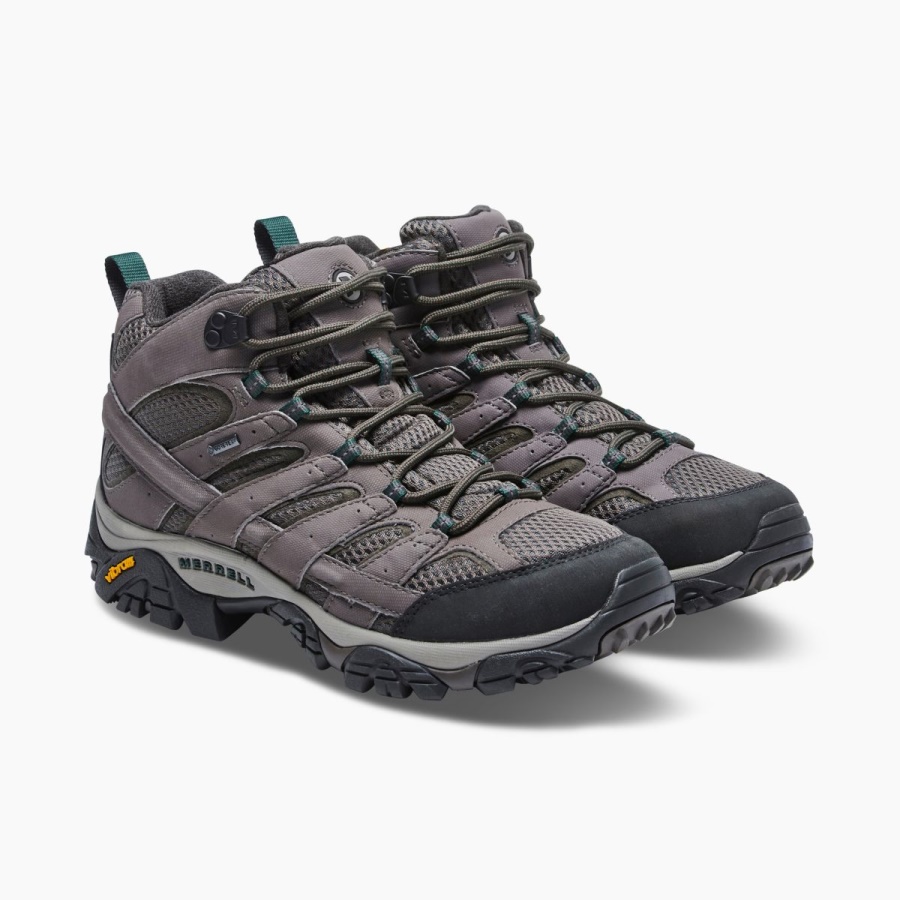 Merrell Moab 2 Mid Gore-tex Boulder Hombre