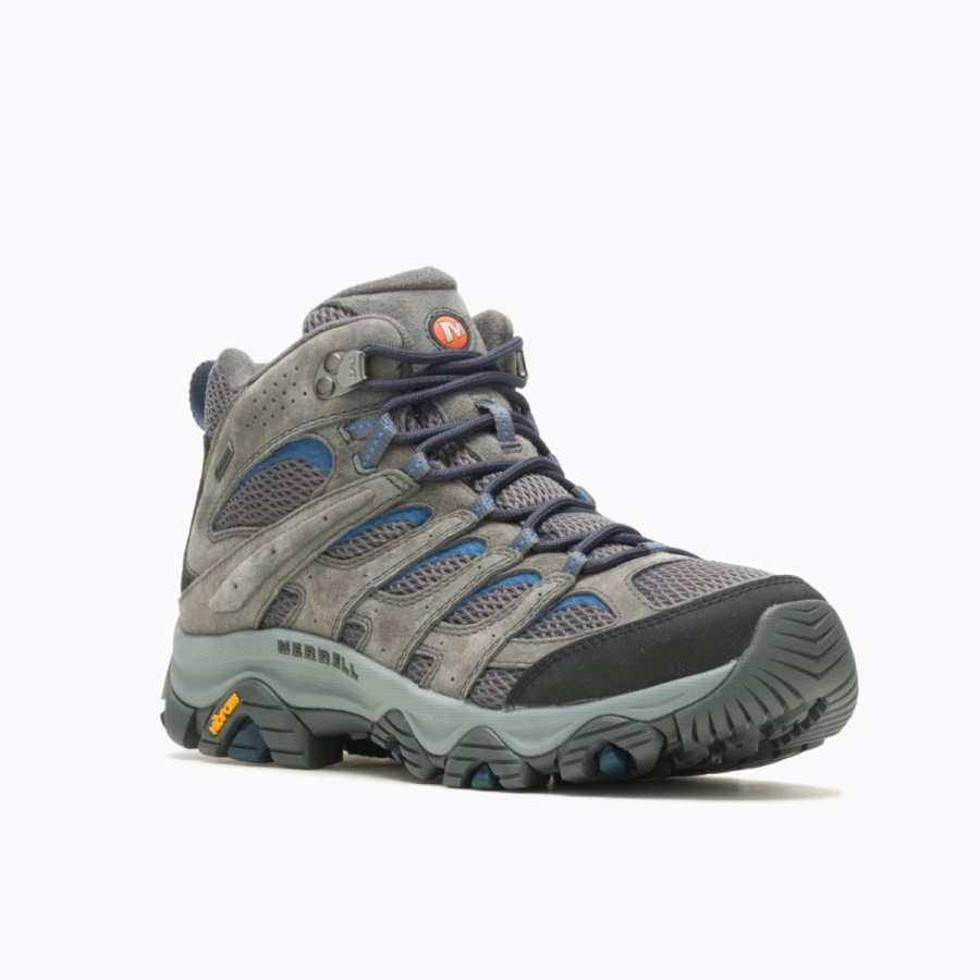 Merrell Hombre Moab 3 Mid Gore-tex Granite-poseidon