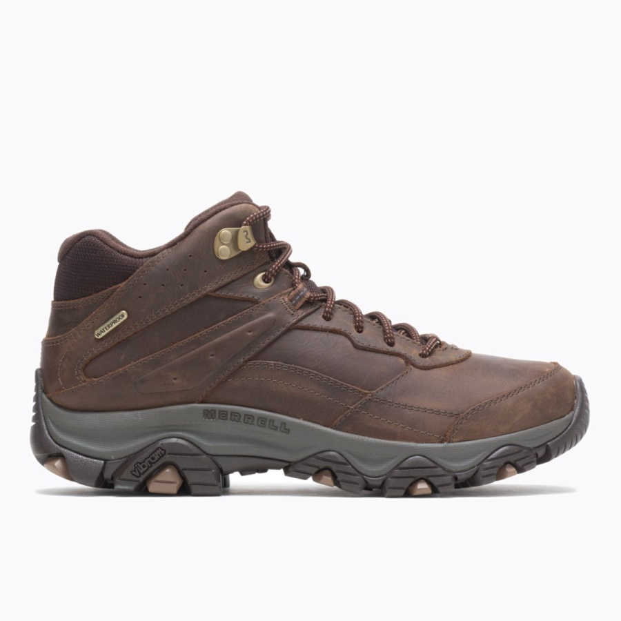 Merrell Hombre Moab Adventure 3 Mid Impermeable Tierra