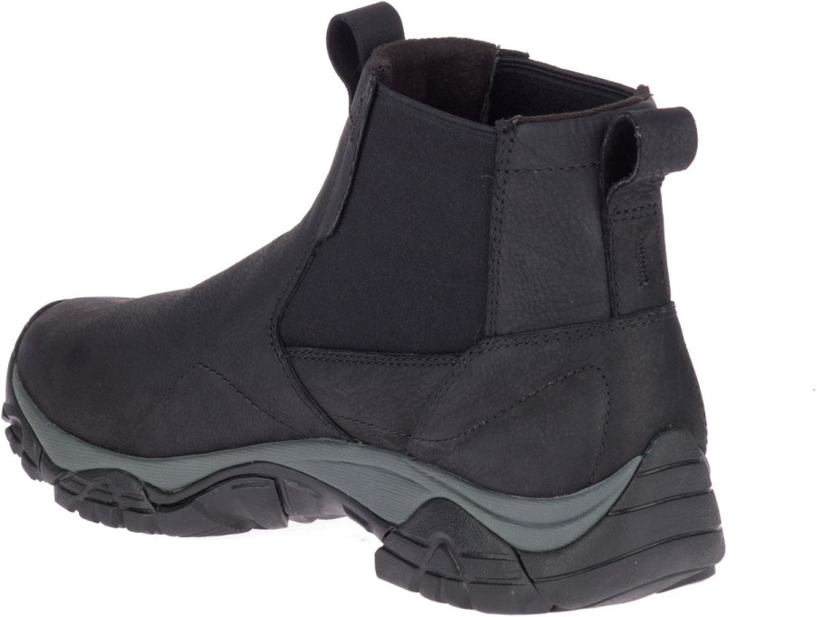 Merrell Hombre Moab Adventure Chelsea Polar Impermeable Negro