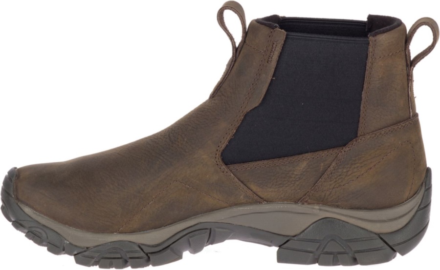 Merrell Hombre Moab Adventure Chelsea Polar Impermeable Marrón