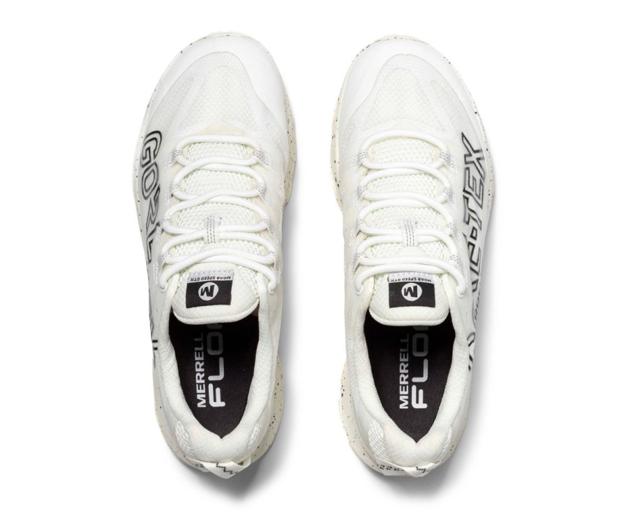 Merrell Hombre Moab Speed Gore-tex Se Blanco