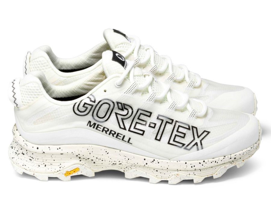 Merrell Hombre Moab Speed Gore-tex Se Blanco