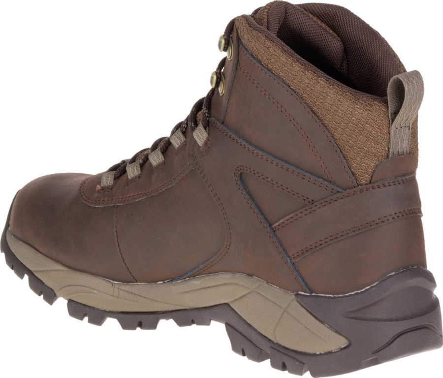 Merrell Vego Mid Cuero Impermeable Espresso Hombre