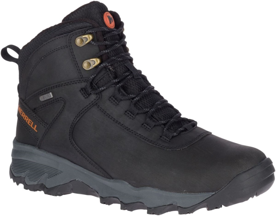 Merrell Hombre Vigo Thermo Mid Cuero Impermeable Negro