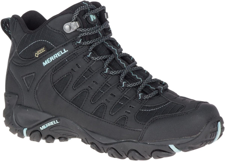 Merrell Mujeraccentor Sport Mid Gore-tex Black-aquifer