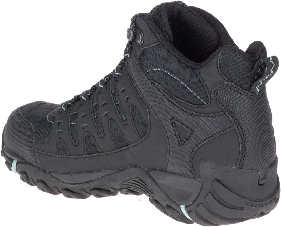 Merrell Mujeraccentor Sport Mid Gore-tex Black-aquifer