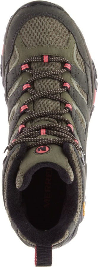 Merrell Mujer Moab 2 Mid Gore-tex Beluga-oliva