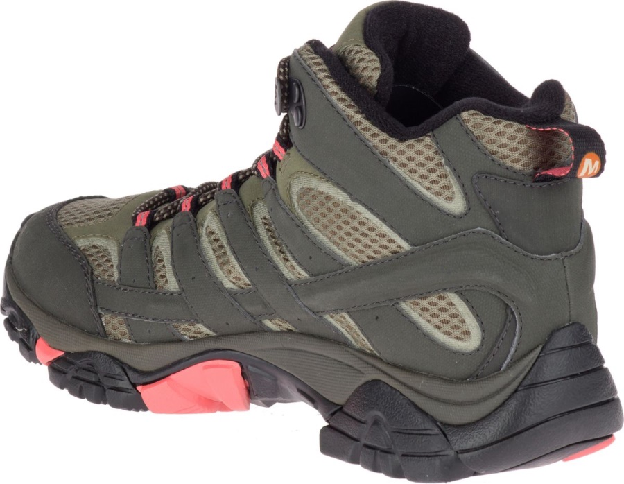 Merrell Mujer Moab 2 Mid Gore-tex Beluga-oliva