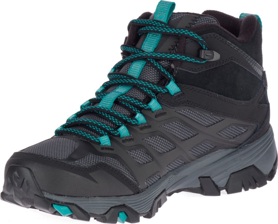 Merrell Mujer Moab Fst Ice+ Thermo Negro-hielo