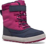 Botas Impermeables Para Niños Grandes Merrell Snow Storm Berry-navy - Imagen 2