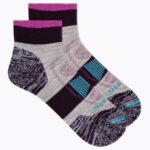 Calcetín De Senderismo Merrell Zoned Quarter Fucsia - Imagen 2