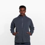 Merrell Alpine Packable Rain Shell Para Hombre Negro Jaspeado