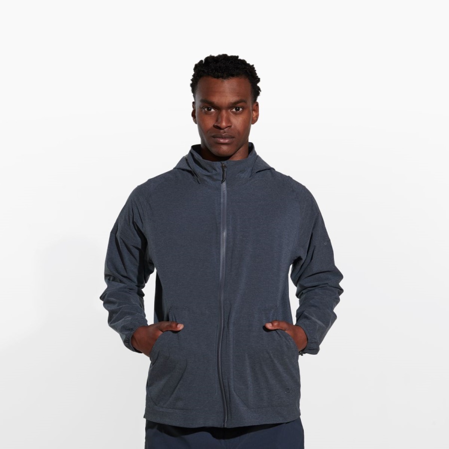 merrell_alpine_packable_rain_shell_para_hombre_negro_jaspeado.jpg Merrell Alpine Packable Rain Shell Para Hombre Negro Jaspeado - Imagen 1