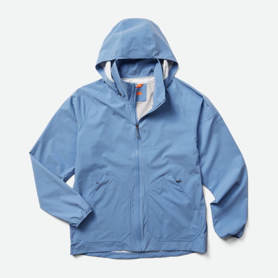 merrell_alpine_packable_rain_shell_para_hombre_riviera_heather.jpg Merrell Alpine Packable Rain Shell Para Hombre Riviera Heather - Imagen 1
