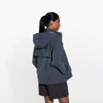 Merrell Alpine Packable Rain Shell Para Mujer, Negro Jaspeado - Imagen 2