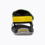 Merrell Big Kid's Kahuna Web Sandalia Negro-multi - Imagen 4