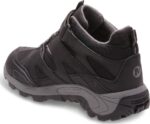 Merrell Big Kid's Light Tech Cuero Cierre Rápido Impermeable Negro - Imagen 2