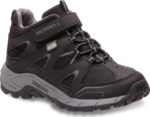 Merrell Big Kid's Light Tech Cuero Cierre Rápido Impermeable Negro