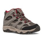 Merrell Big Kid's Moab 3 Mid Bota Impermeable Boulder-red