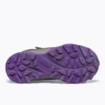 Merrell Big Kid's Moab Speed Mid A/c Impermeable Gris-rosa-morado - Imagen 5