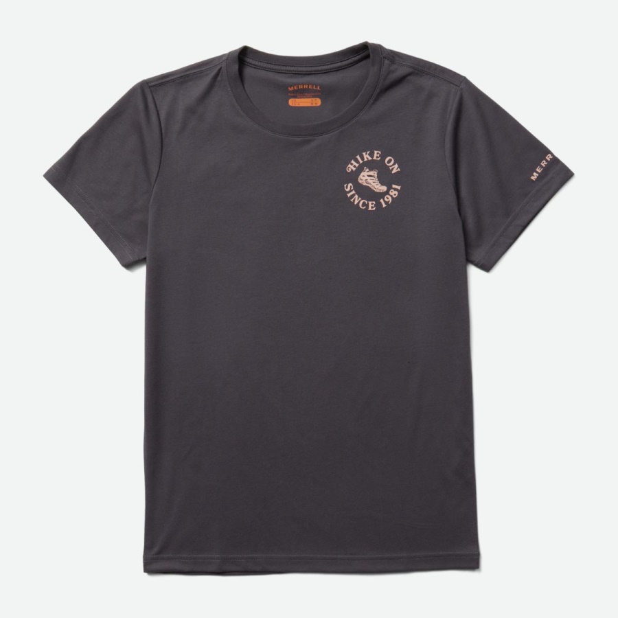 merrell_caminata_en_camiseta_de_mujer_tinta_india.jpg Merrell Caminata En Camiseta De Mujer Tinta India - Imagen 1