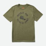 Merrell Caminata En La Camiseta De Los Hombres Brezo Oliva Polvoriento