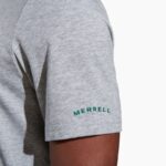 Merrell Caminata En La Camiseta De Los Hombres Gris Jaspeado - Imagen 4