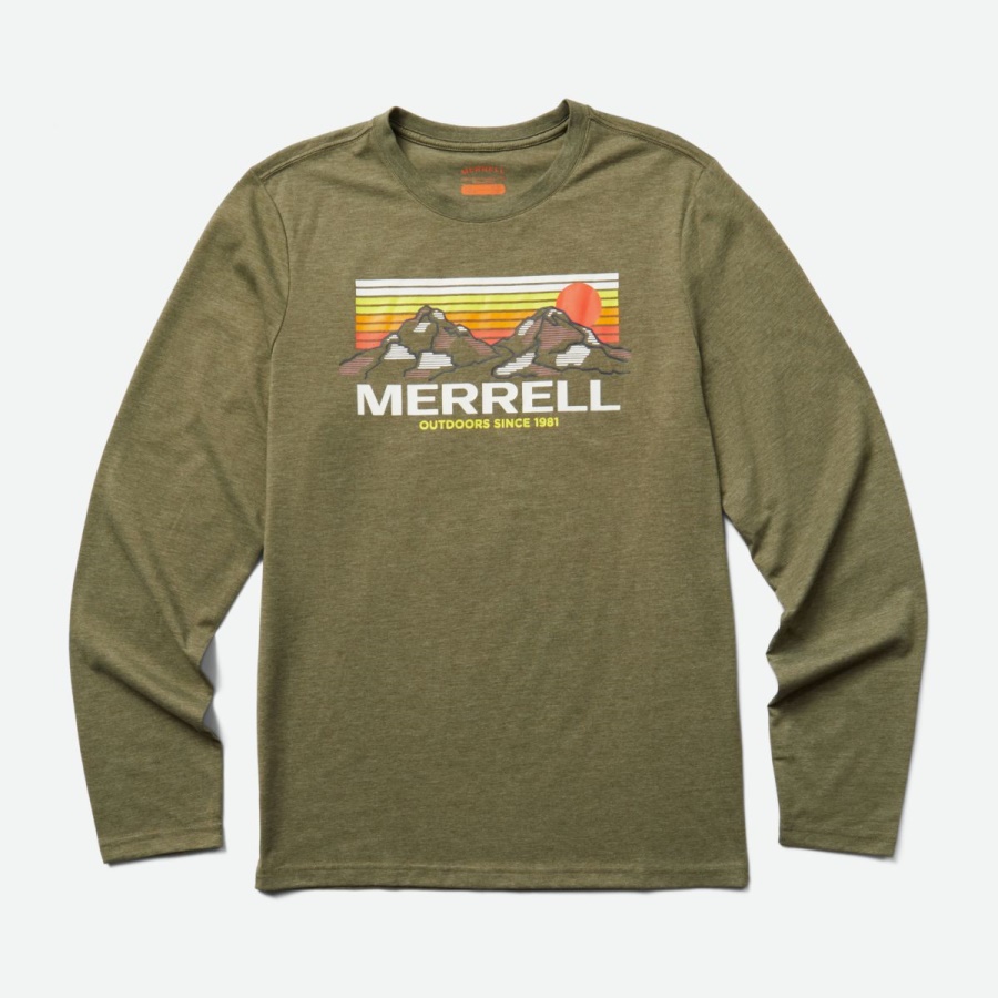 merrell_camiseta_de_manga_larga_de_las_montanas_de_merrell_para_hombre_polvoriento_oliva_brezo.jpg Merrell Camiseta De Manga Larga De Las Montañas De Merrell Para Hombre Polvoriento Oliva Brezo - Imagen 1