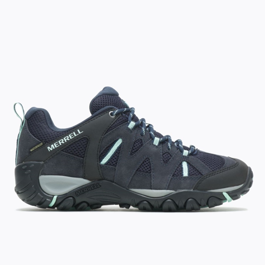 merrell_deverta_2_impermeable_mujer_azul_marino_jade.jpg Merrell Deverta 2 Impermeable Mujer Azul Marino-jade - Imagen 1