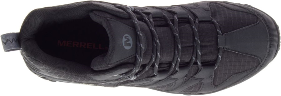 Merrell Hombre Alverstone Sport Mid Gore-tex Negro-rock - Imagen 4