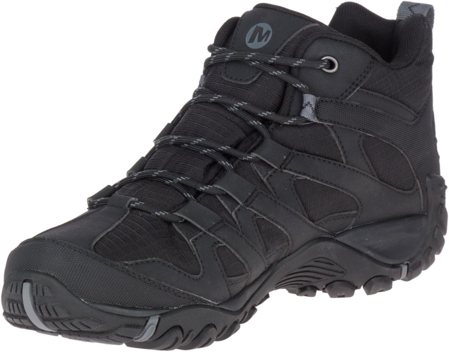 Merrell Hombre Alverstone Sport Mid Gore-tex Negro-rock - Imagen 7