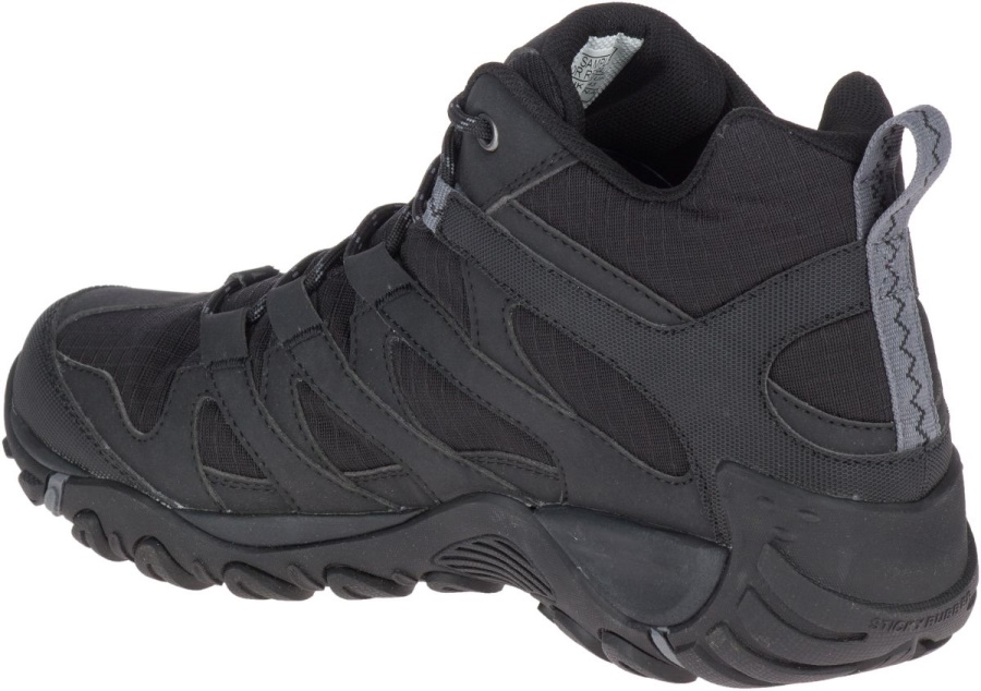 Merrell Hombre Alverstone Sport Mid Gore-tex Negro-rock - Imagen 8