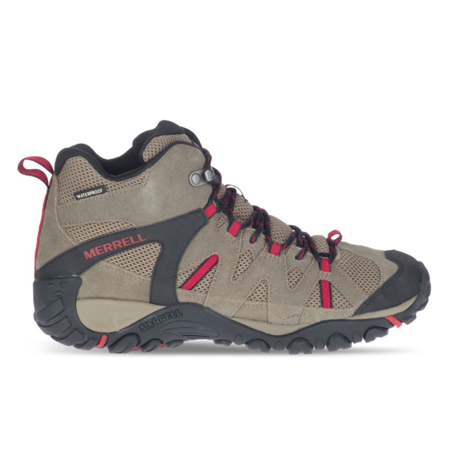 merrell_hombre_deverta_2_mid_impermeable_roca_fiery_rojo.jpg Merrell Hombre Deverta 2 Mid Impermeable Roca-fiery Rojo - Imagen 1