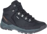 Merrell Hombre Erie Mid Cuero Impermeable Negro - Imagen 2