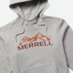 Merrell Hombre Merrell Heavyweight Hoody Gris Jaspeado - Imagen 2