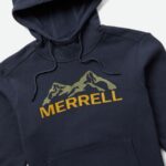 Merrell Hombre Merrell Heavyweight Sudadera Con Capucha Azul Marino - Imagen 2
