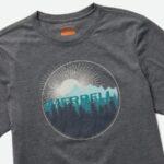 Merrell Hombre Merrell Puesta De Sol Camiseta Asfalto Brezo - Imagen 2