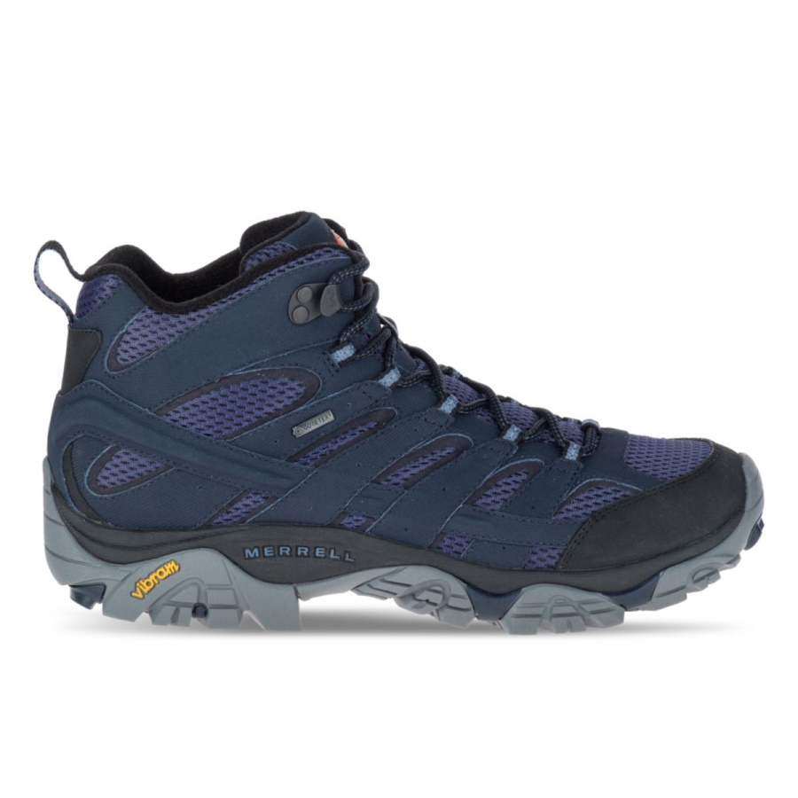 merrell_hombre_moab_2_mid_gore_tex_azul_marino.jpg Merrell Hombre Moab 2 Mid Gore-tex Azul Marino - Imagen 1