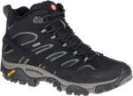 Merrell Hombre Moab 2 Mid Gore-tex Negro - Imagen 2