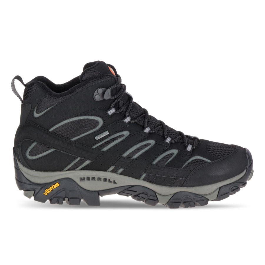 merrell_hombre_moab_2_mid_gore_tex_negro.jpg Merrell Hombre Moab 2 Mid Gore-tex Negro - Imagen 1
