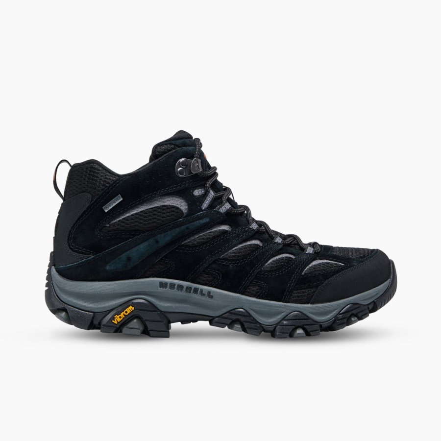 merrell_hombre_moab_3_mid_gore_tex_negro_gris.jpg Merrell Hombre Moab 3 Mid Gore-tex Negro-gris - Imagen 1